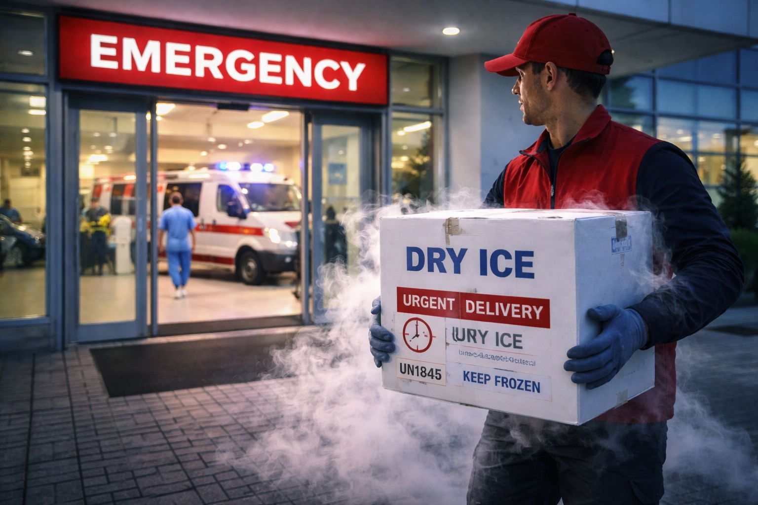 Hielo Seco Urgente Madrid