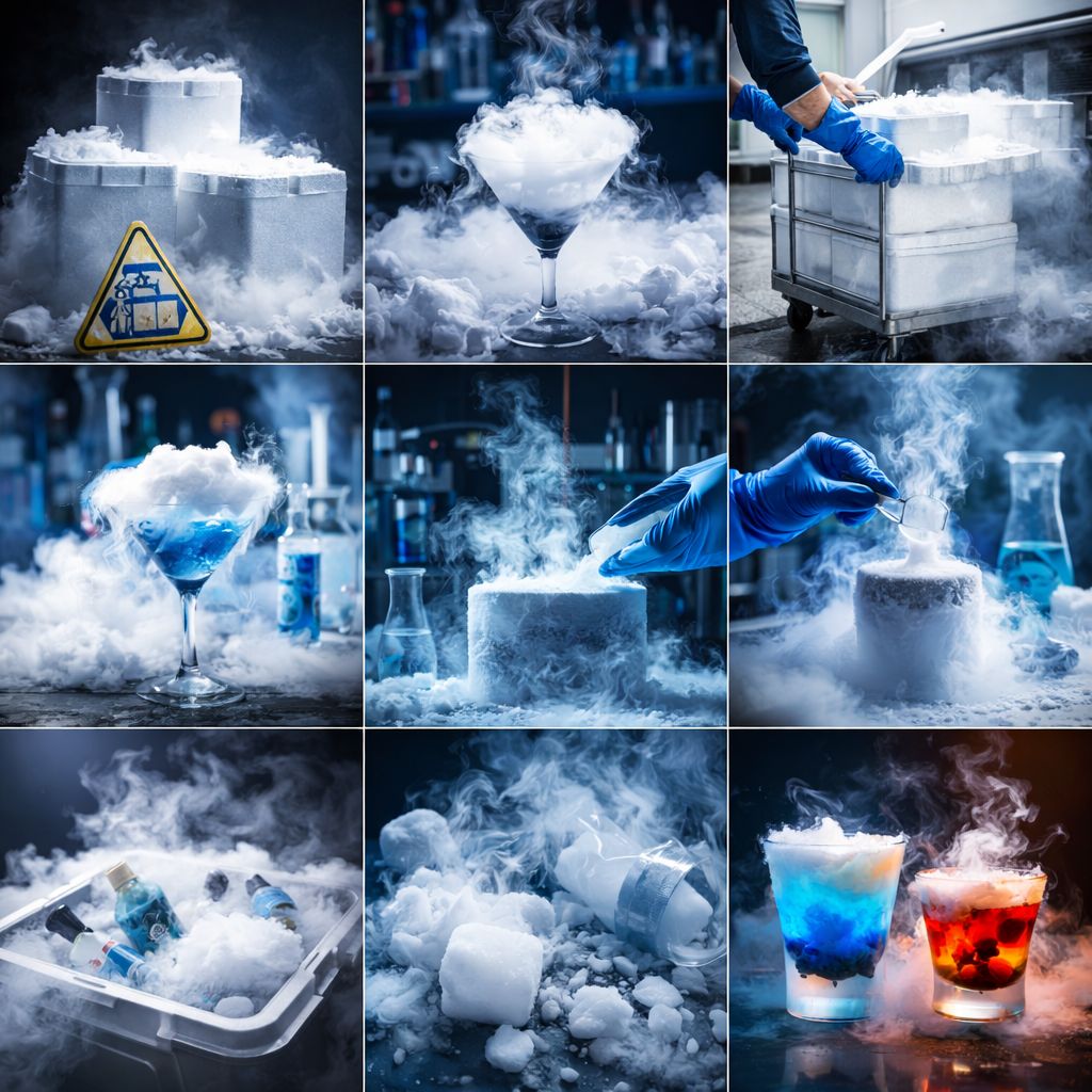 dry ice clinicas